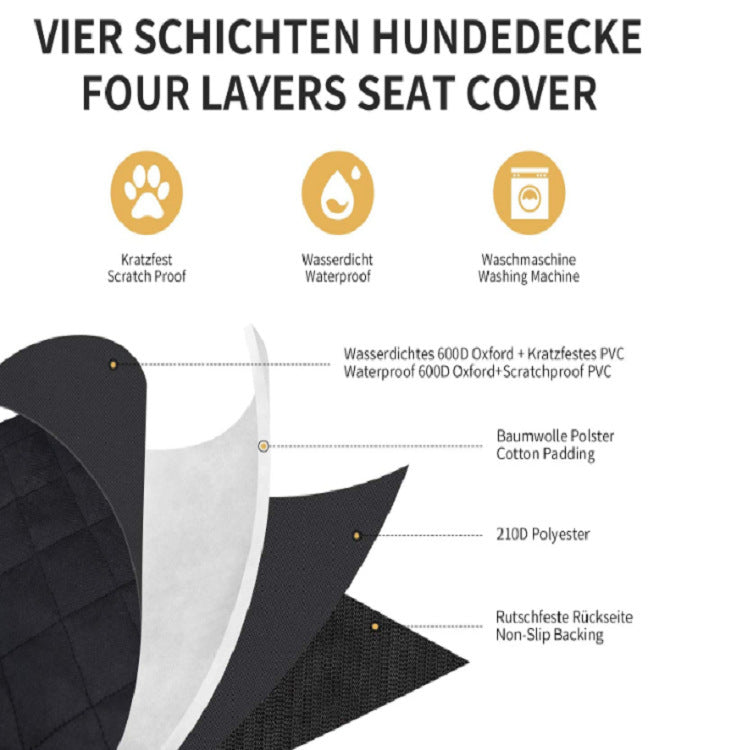 Car Pet Trunk Mat – Waterproof Dog Car Protector