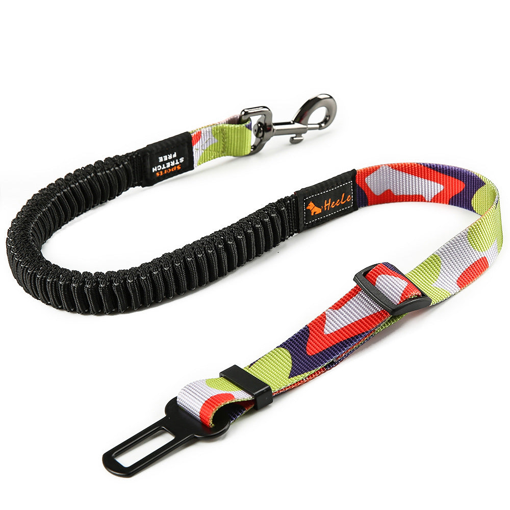 Elastic Dog Car Seat Belt – Pet Safety Harness