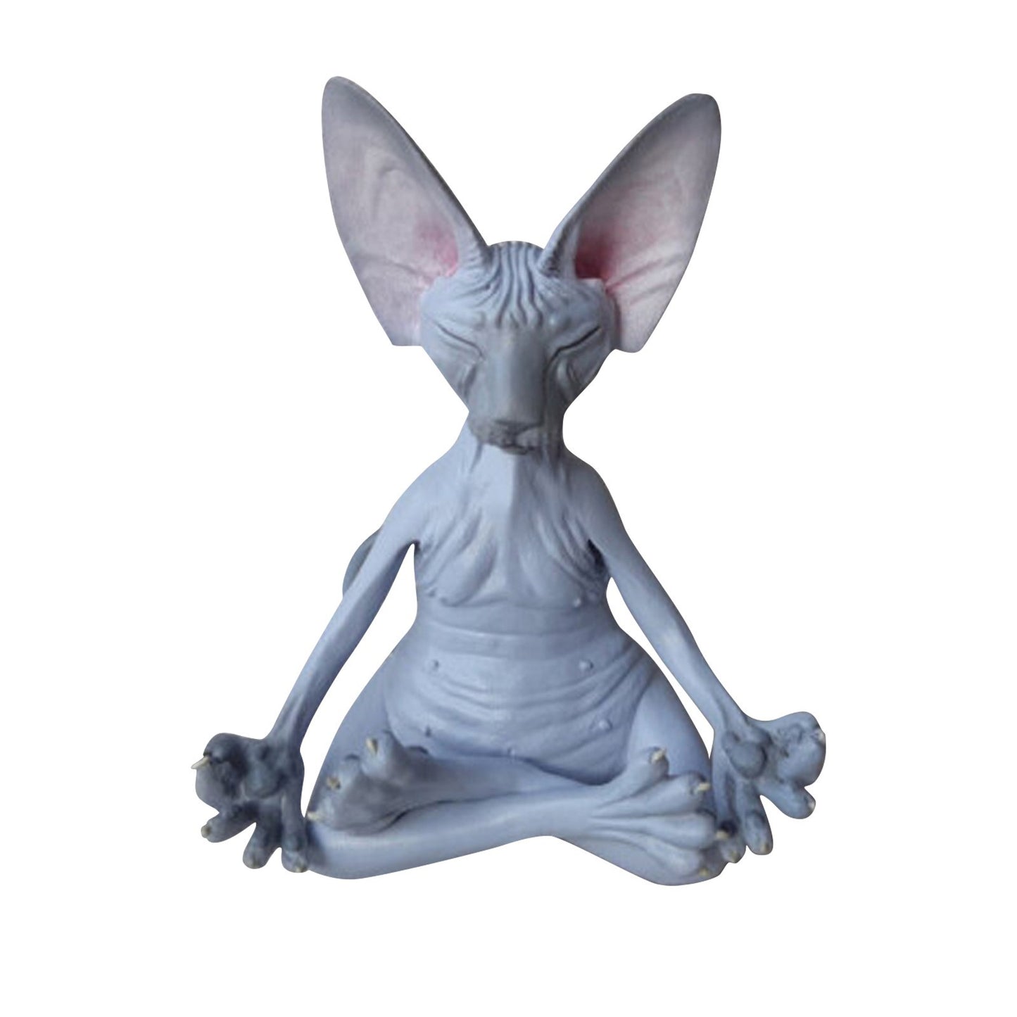 Creative PVC Simulation Hairless Cat – Sphinx Animal Model Figure