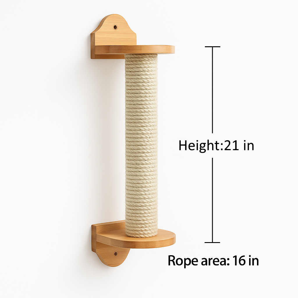 21 Inch Cat Scratch Column – Climbing Frame & Scratching Post