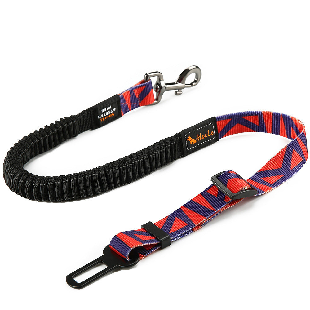 Elastic Dog Car Seat Belt – Pet Safety Harness