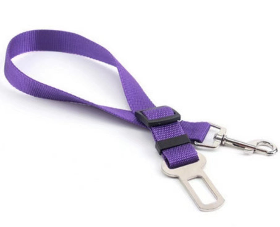 Retractable Dog Safety Belt – Car Pet Seatbelt Buckle