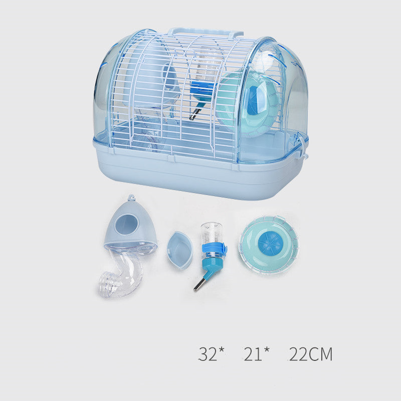 Japanese Luxury Hamster Cage – Transparent Base Viewing Cage