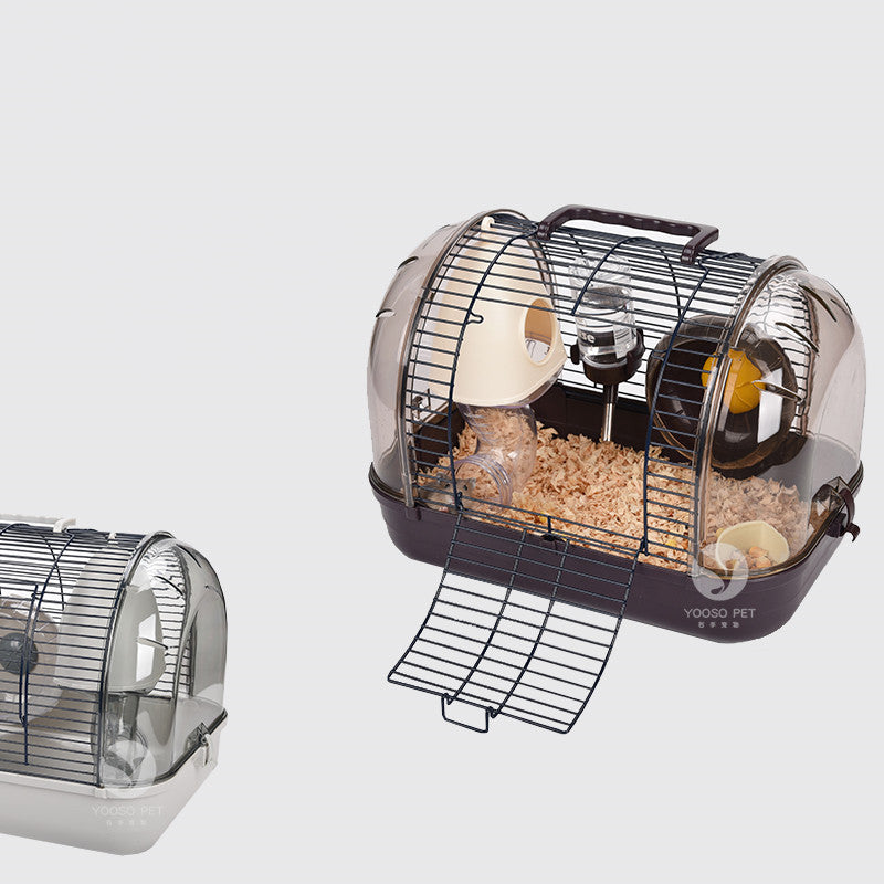 Japanese Luxury Hamster Cage – Transparent Base Viewing Cage