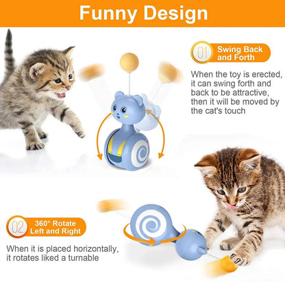 Velanta™ Cat Interactive Feather Toy