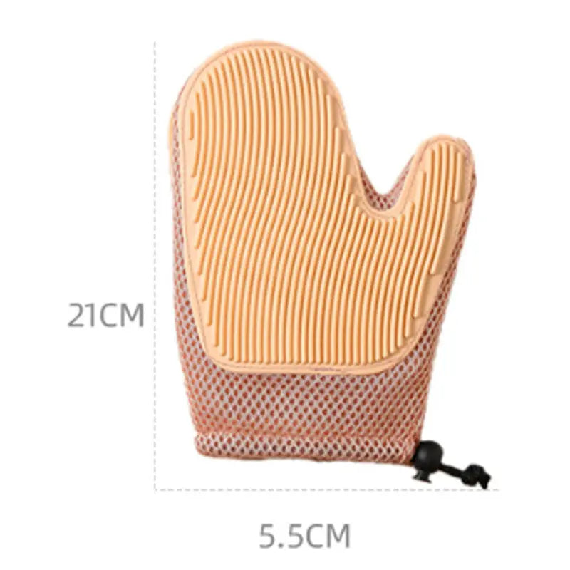 Pet Grooming Glove – Multi-Purpose Hair Removal & Massage Mitt Velanta