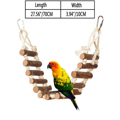 Velanta™ Colorful Parrot Nibble Toy