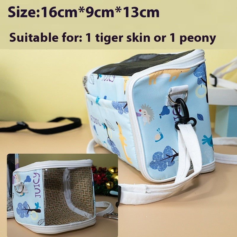 Portable Breathable Parrot Backpack – Travel Carrier for Birds