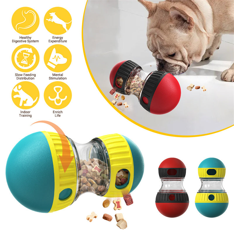 Interactive Food-Dispensing Puzzle Ball – Slow Feeder & Brain-Stimulating Toy Velanta