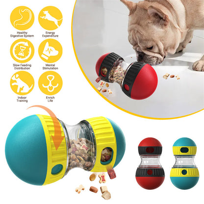 Interactive Food-Dispensing Puzzle Ball – Slow Feeder & Brain-Stimulating Toy Velanta
