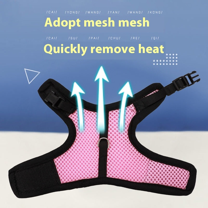 Guinea Pig & Rabbit Harness – Mini Pet Rope Vest with Leash