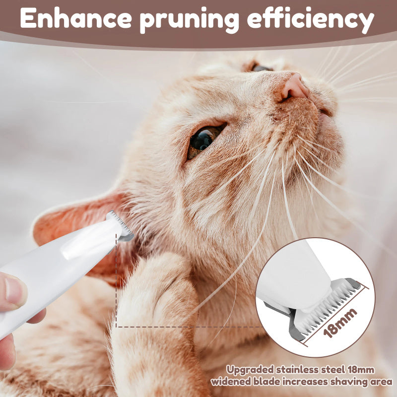 Quiet LED Pet Paw Hair Trimmer Velanta