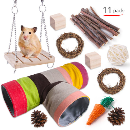 Velanta™ Rabbit, Guinea Pig & Parrot Toy Set