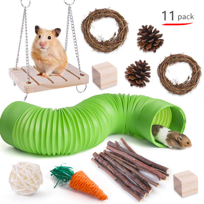 Velanta™ Rabbit, Guinea Pig & Parrot Toy Set