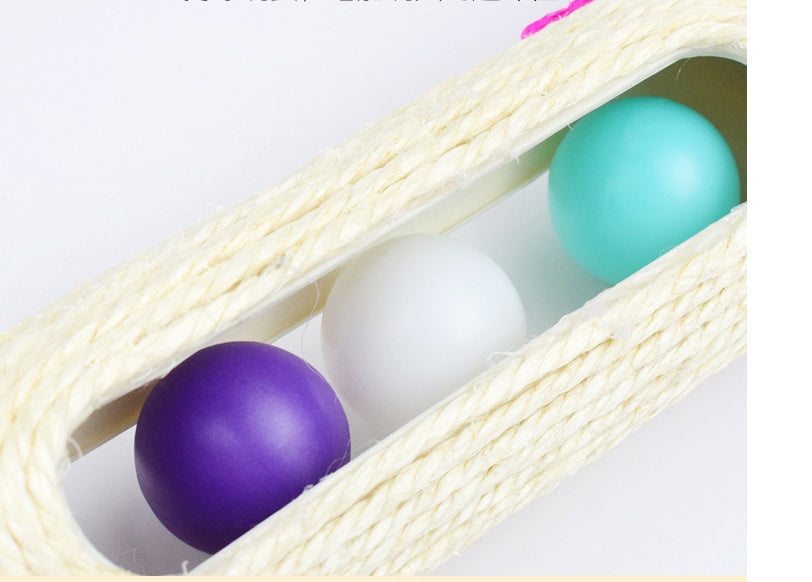 Long Sisal Drum Cat Toy (Three Drums)