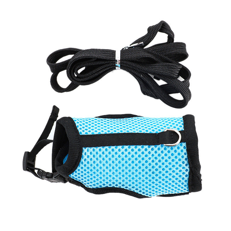 Guinea Pig & Rabbit Harness – Mini Pet Rope Vest with Leash