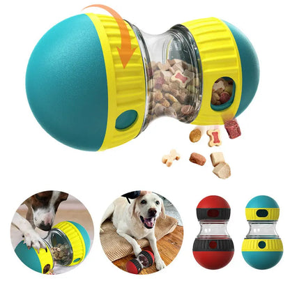 Interactive Food-Dispensing Puzzle Ball – Slow Feeder & Brain-Stimulating Toy Velanta