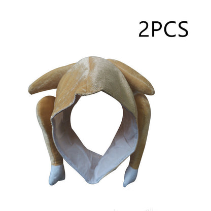 Velanta™ Plush Roasted Turkey Hat