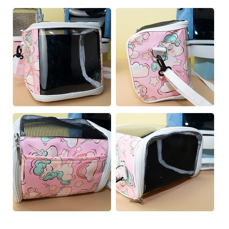 Portable Breathable Parrot Backpack – Travel Carrier for Birds