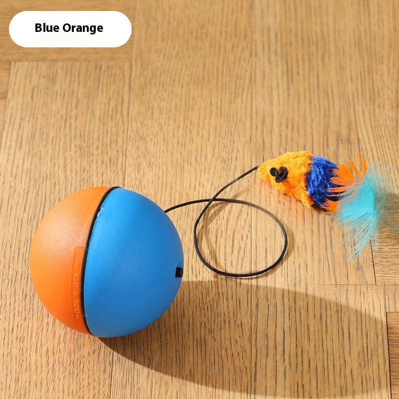 Interactive Mouse Teaser Ball – Automatic Rolling Toy for Cats & Small Dogs