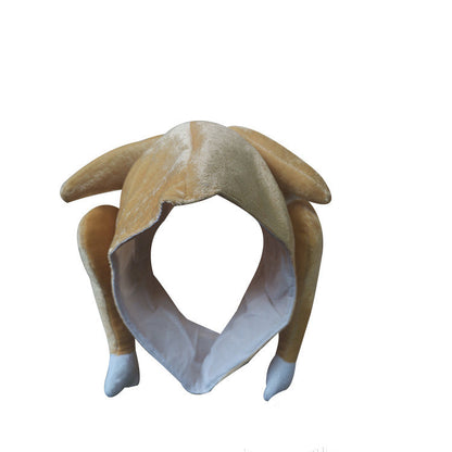 Velanta™ Plush Roasted Turkey Hat