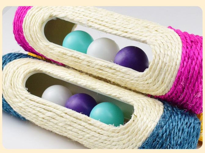 Long Sisal Drum Cat Toy (Three Drums)