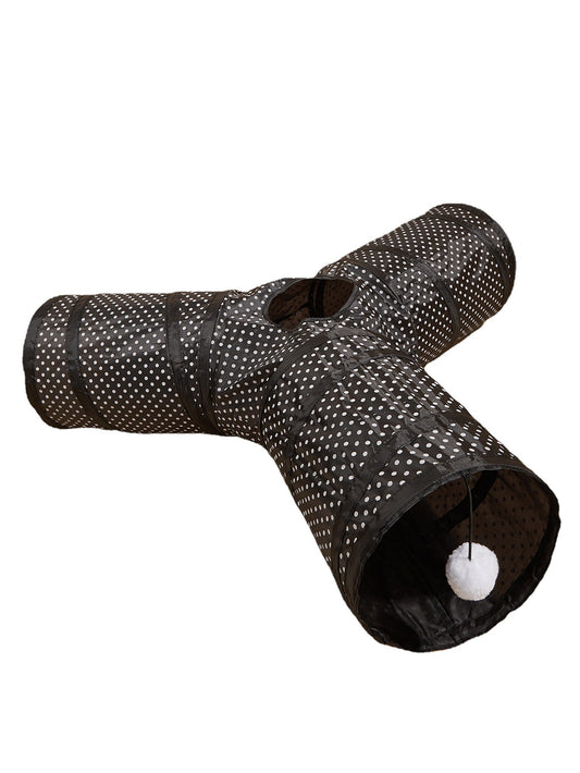 Collapsible Channel Cat Tunnel Toy