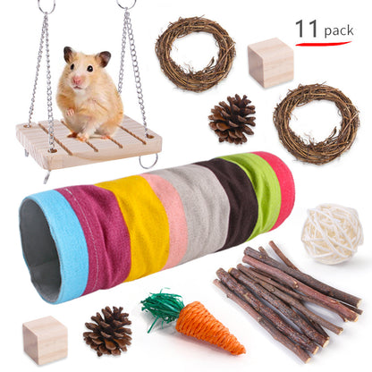 Velanta™ Rabbit, Guinea Pig & Parrot Toy Set