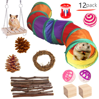 Velanta™ Rabbit, Guinea Pig & Parrot Toy Set