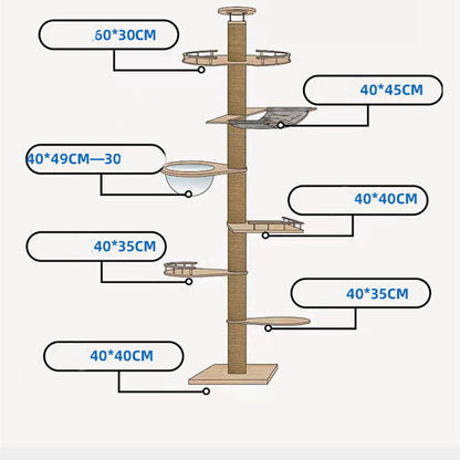 Velanta™ Tongtian Column Cat Climbing Frame