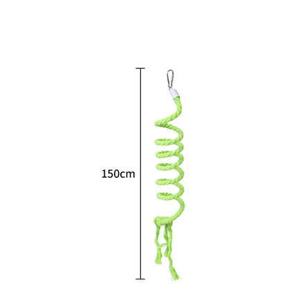 Velanta™ Gradient Colorful Bird Rope Perch